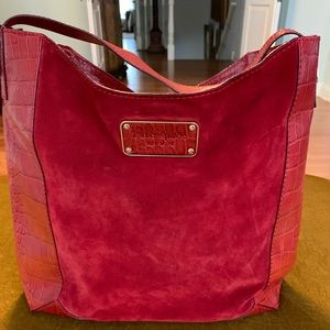 NWOT Kate Spade rare gorgeous bag, suede&leather